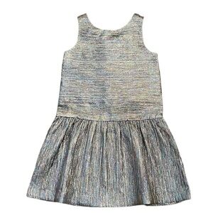 NWT Rachel Zoe x Janie and Jack Mettalic Dress Size 6